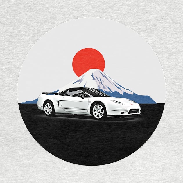 NSX R Japan Print by Auto-Prints